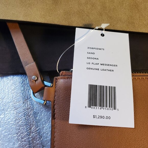 Michael Kors Suede Sedona Messenger and Wristlet - Picture 12 of 12